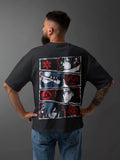 Men's Graphic Printed Oversized Cotton T-shirt : NARUTO ANIME