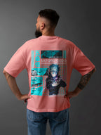 Men's Graphic Printed Oversized Cotton T-shirt: Jujutsu Kaisen Anime