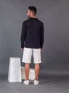 Men's Black 4-Way Lycra Zipper Jacket