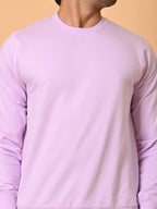 Men's Lavender Cotton Terry Sweatshirt