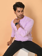 Men's Lavender Cotton Terry Sweatshirt