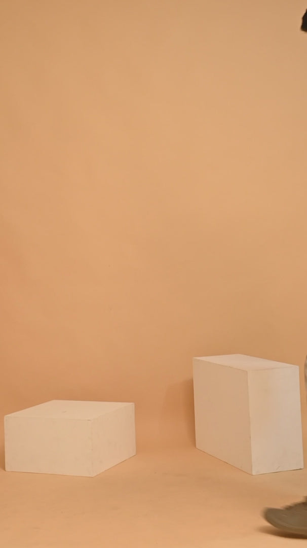 Men's Black Cotton Terry Sweatshirt